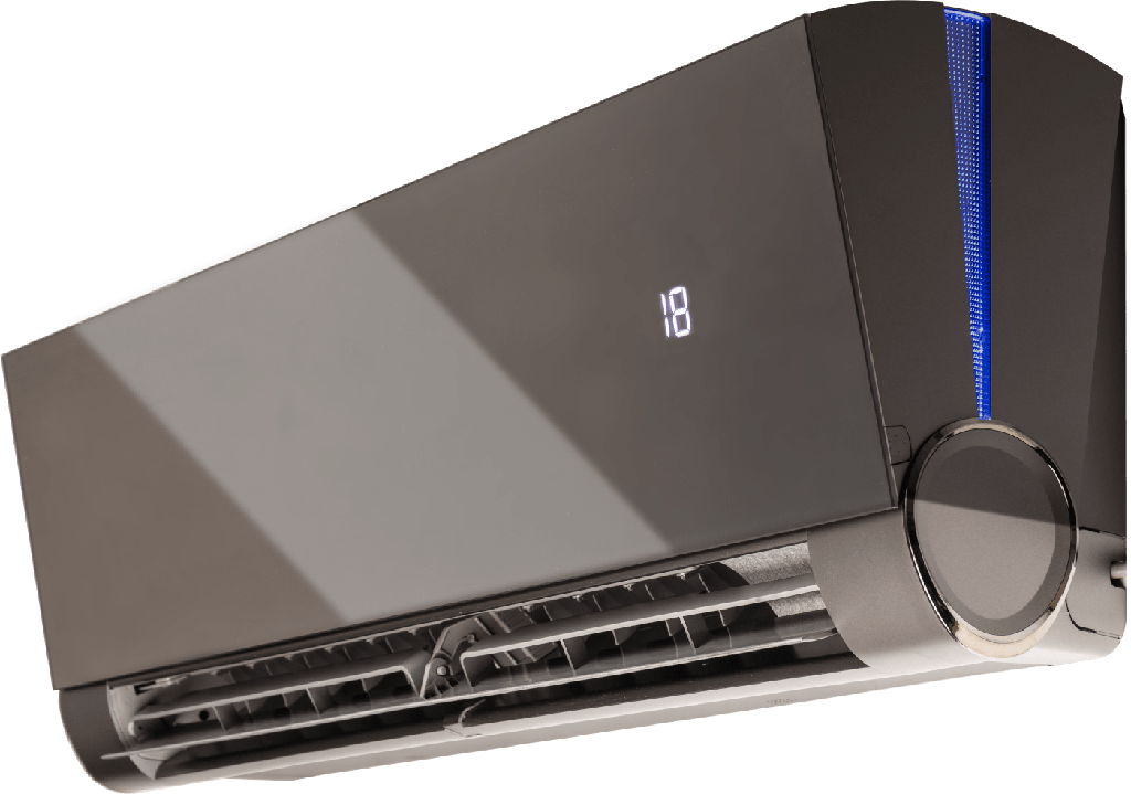 Fisher 2,6kW Art oldalfai Black beltéri (FSAIF-ART-91AE2-B)