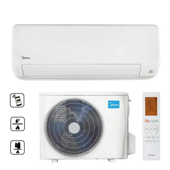 📦Midea 5,3kW Xtreme Save inverteres oldalfali klíma szett (MSAGCU-18HRFNX, MOX301-18HFN8)