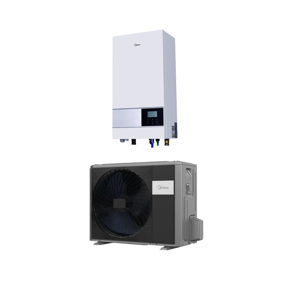 📦Midea 8,0kW M-Thermal osztott hőszivattyú szett (MHA-V8W/D2N8-B2H2) (MHA-V8W/D2N8-B2, HB-A100/CD30GN8-B2) (R32, 8 kW, 1 fázis, fekete)