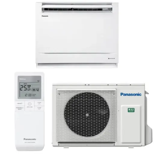 📦Panasonic 5,0kW Padlókonzolos inverteres klíma szett (CS-Z50UFEAW,CU-Z50UBEA)