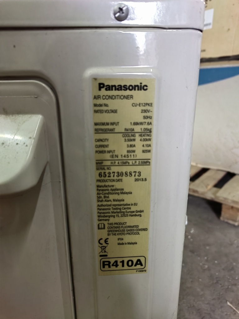 Panasonic CU-E12PKE (SN:6527308873)
