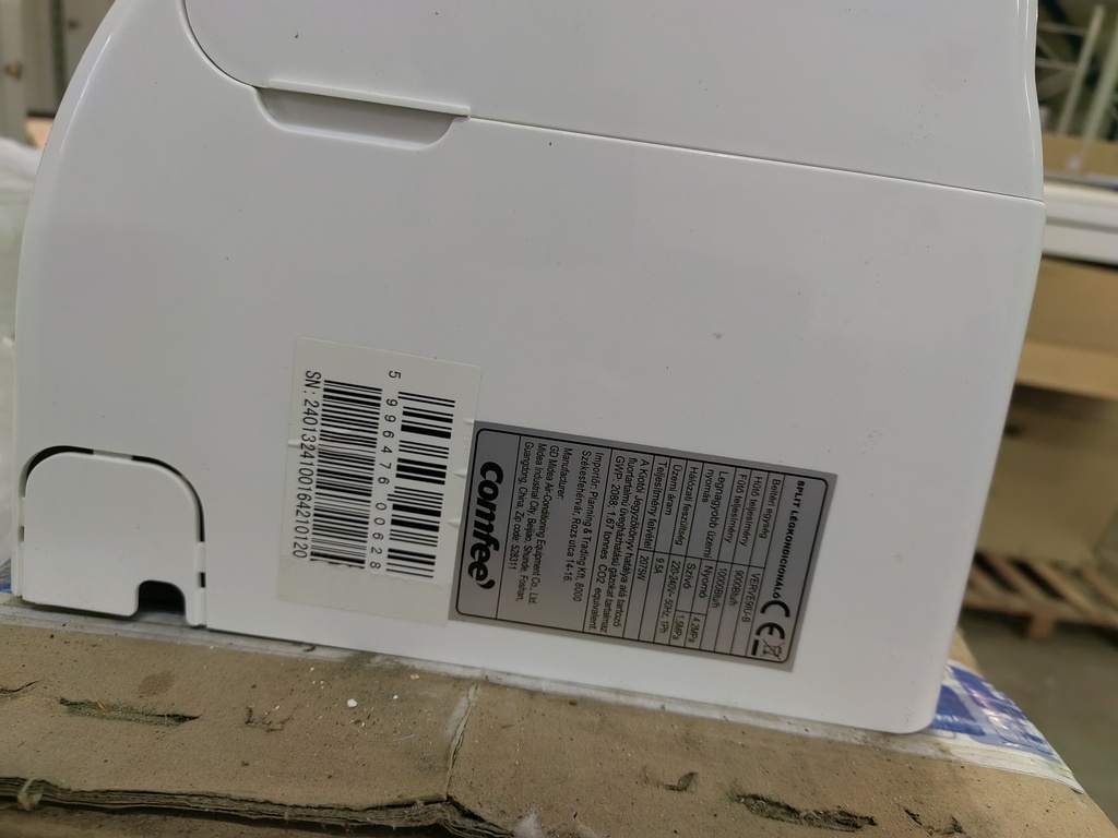 Comfee VERVE9IU-B (SN:2410324100164210120)