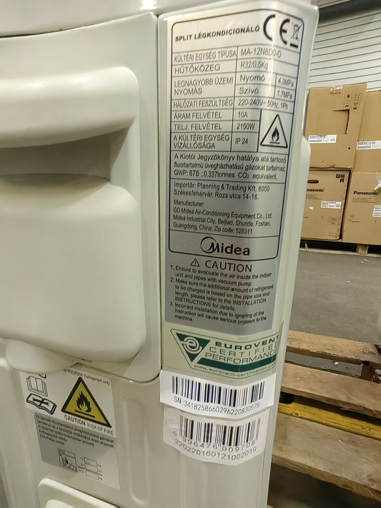 Midea MA-12N8D0-O (SN:3418258660296220830575)