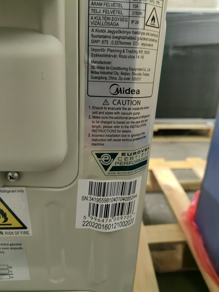 Midea MA-12N8D0-O (SN:3419559810401040850944)