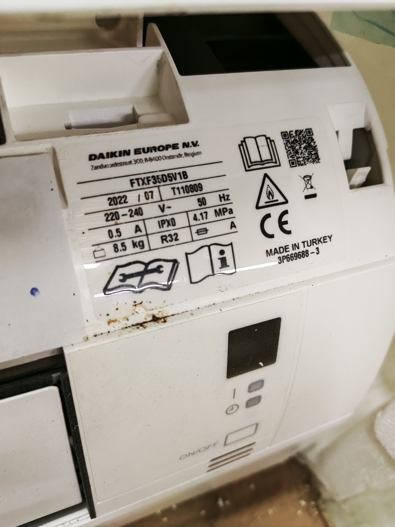 Daikin FTXF35F5V1B (SN:T110809)