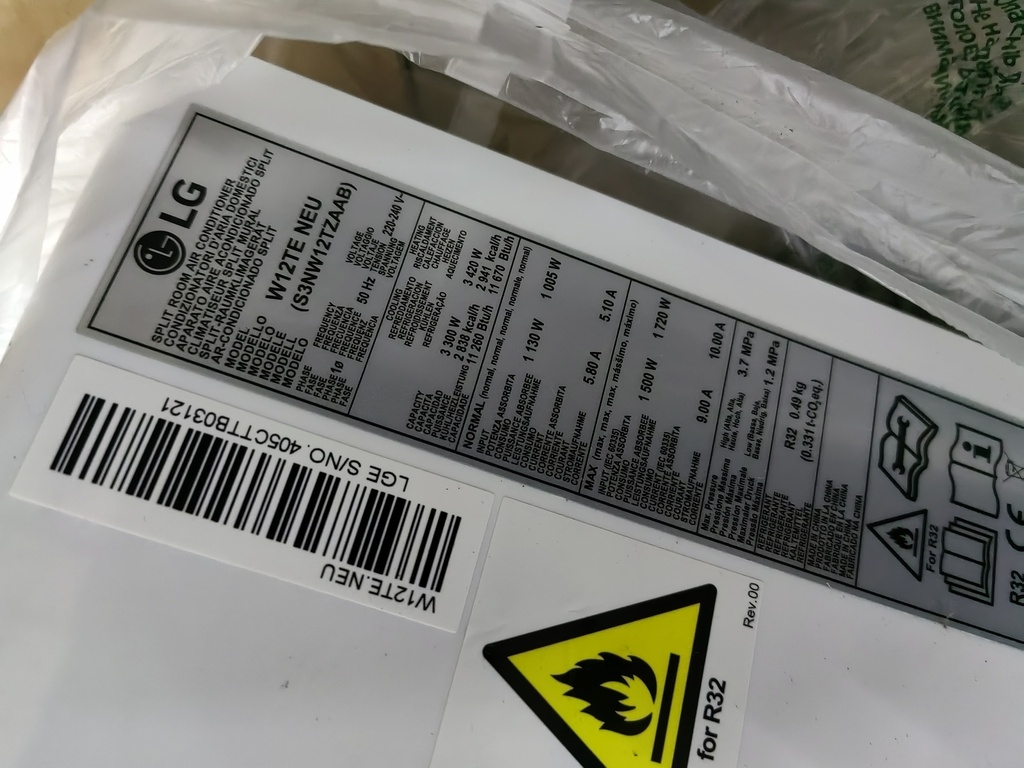 LG W12TE (SN:405CTTB03121)