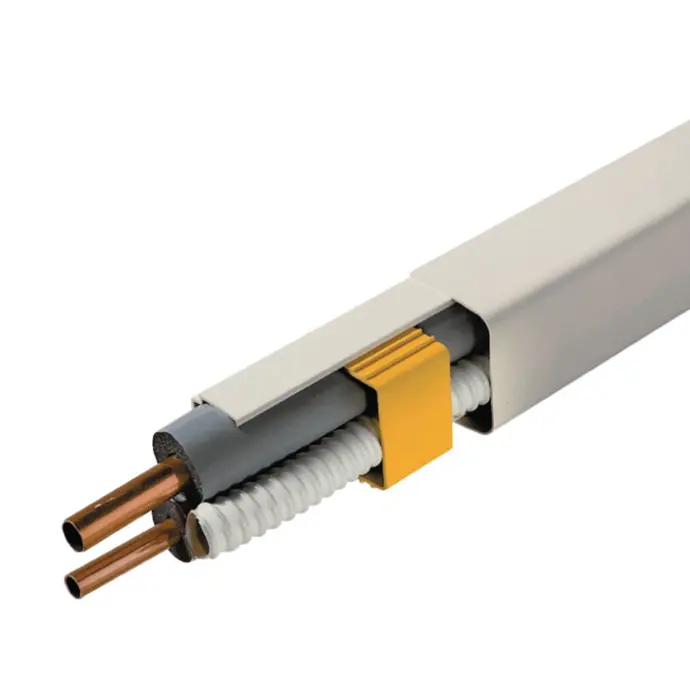 Klíma dekor kábelcsatorna - egyenes (fóliázott) 60x45 24m/cs (0612BCF)