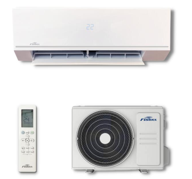 📦Fisher 3,5kW Comfort Plus inverteres oldalfali klíma szett (FSAIF-CP-121AE3 , FSOAIF-CP-121AE3)