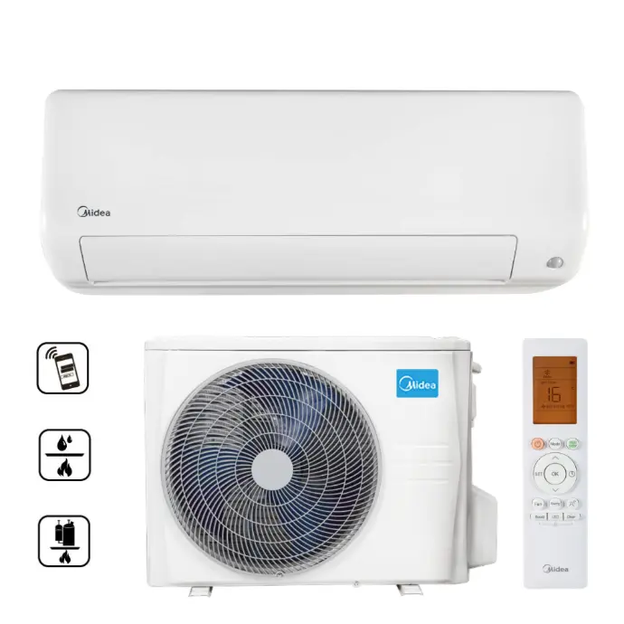 📦Midea 3,5kW All Easy Pro inverteres oldalfali klíma szett (MSEPBU-12HRFN8,MOX330-12HFN8)