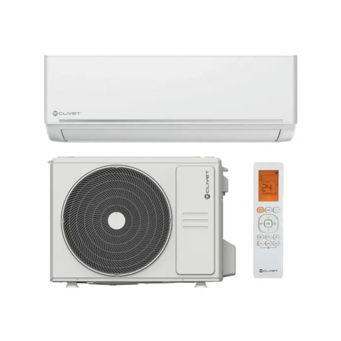 📦Clivet 2,7kW EZCool Inverteres oldalfali klíma szett (ILA1-Y 27M, MLA1-Y 27M)