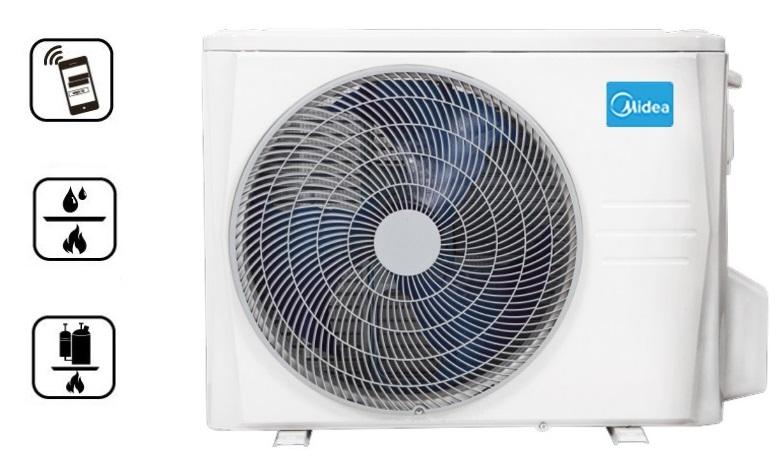 Midea 7,1kW univerzális inverteres kültéri (MOX430U-24HFN8-QRD1W)