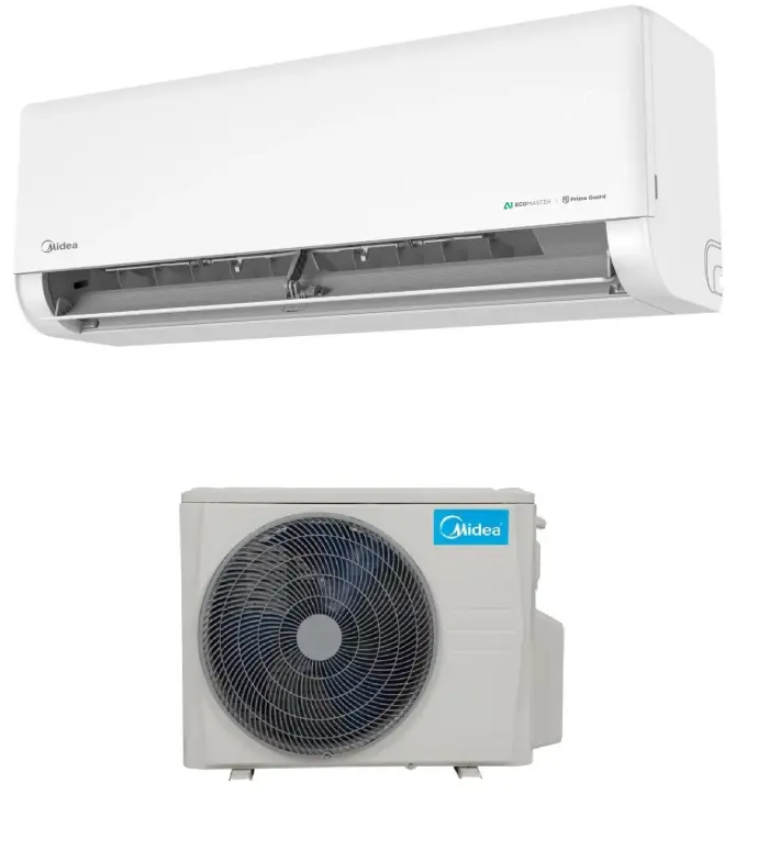 📦Midea 3,5kW Solstice FEHÉR oldalfali klíma szett fehér SOL-12-SP (EZ-12RD6-I, EZ-12RD6H-O)