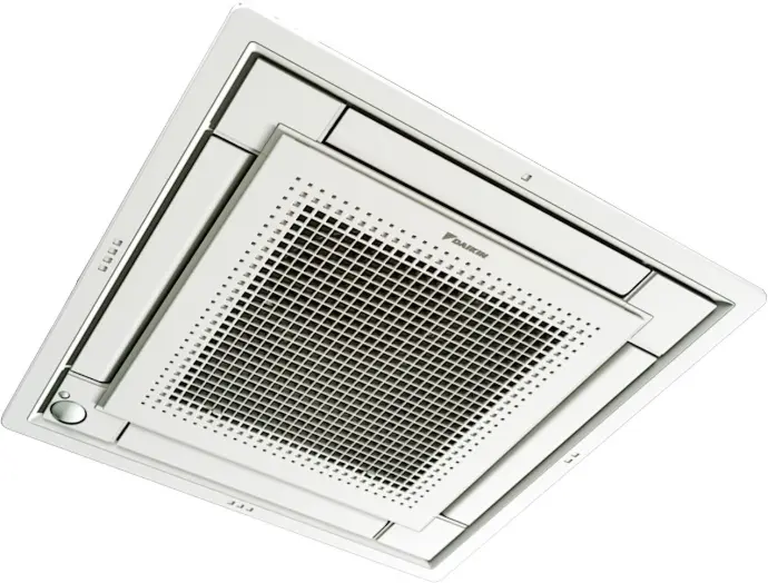 Daikin Euro raszter méretű, fehér Légrács 600x600 mm, teljesen sík (BYFQ60C2W1W) FFA-A9 Opció