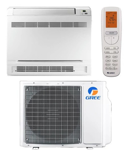 📦Gree 2,6kW Konzol Inverteres klíma szett (GEH09AA-K6DNA1F/I, GEH09AA-K6DNA1F/O)