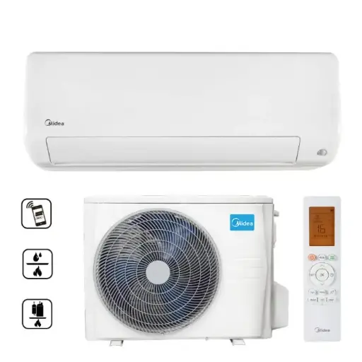 📦Midea 5,3kW Xtreme Save inverteres oldalfali klíma szett (MSAGCU-18HRFNX,MOX301-18HFN8)