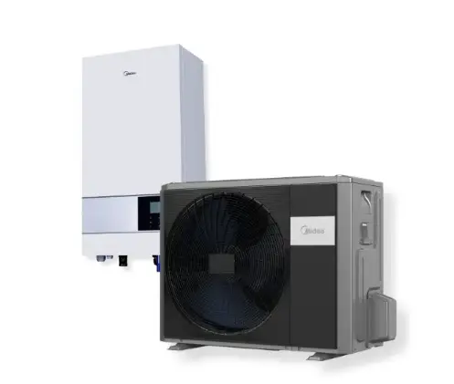 📦Midea 16kW M-Thermal Osztott Hőszivattyú hidromodullal fekete szett (MHA-V16W/D2RN8-B2H2,HB-A160/CDS90GN8-B2) (CMID002966) (R32, 3 fázis)