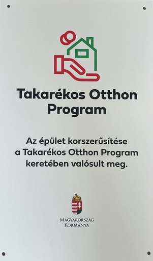 HEM "Takarékos Otthon Program" Tábla 